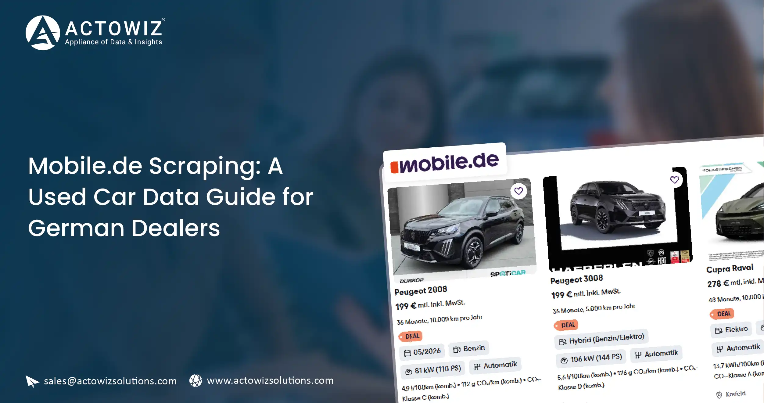 Mobile.de Scraping: A Used Car Data Guide for German Dealers
